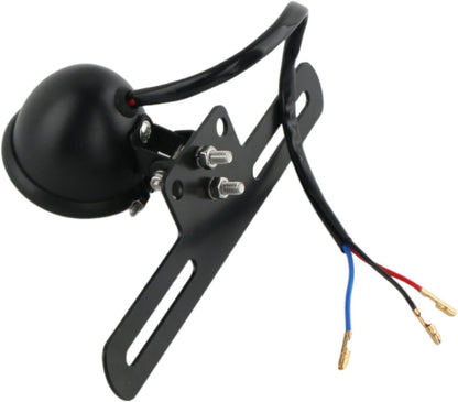 ya 4 8.14 License Plate Mount Holder Bracket With LED Brake Tail Light For Motorcycle