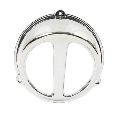 ya 9 10.24 Silver Motorcycle Modified Fan Cover Pig Nose Wind Leaf Cover for GY6 ForJo