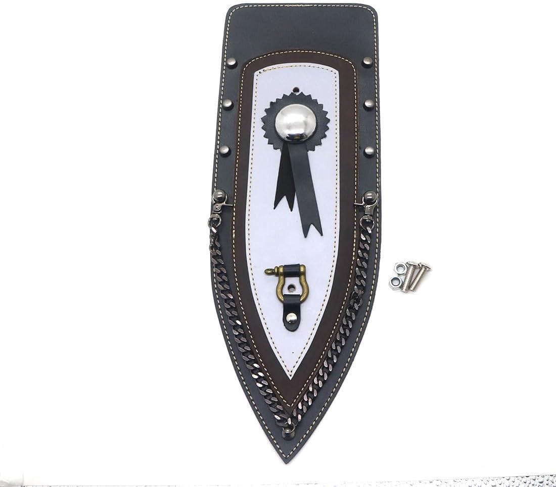ya 4 8.8.2 New PU Leather Rear Plain Fender Bib Cover for Harley Sportster XL883 Solo for Seat
