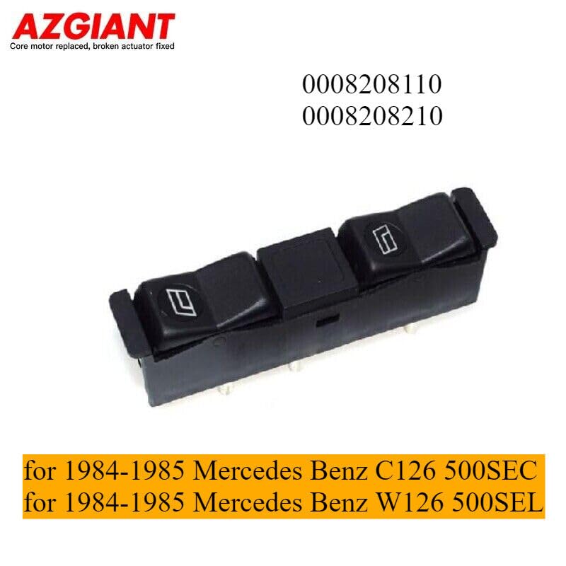 ya 5 8.10 The Left Side of The Electric Window Switch is Suitable for Mercedes W123 W201 W126 0008208110 0008208210