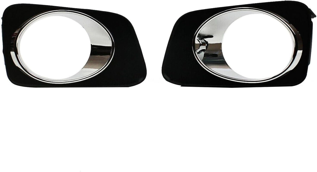 ya 4 8.8 2pcs Front Bumper Fog Light Protector Frame for Toyota Corolla Axio Fielder 2007-2010