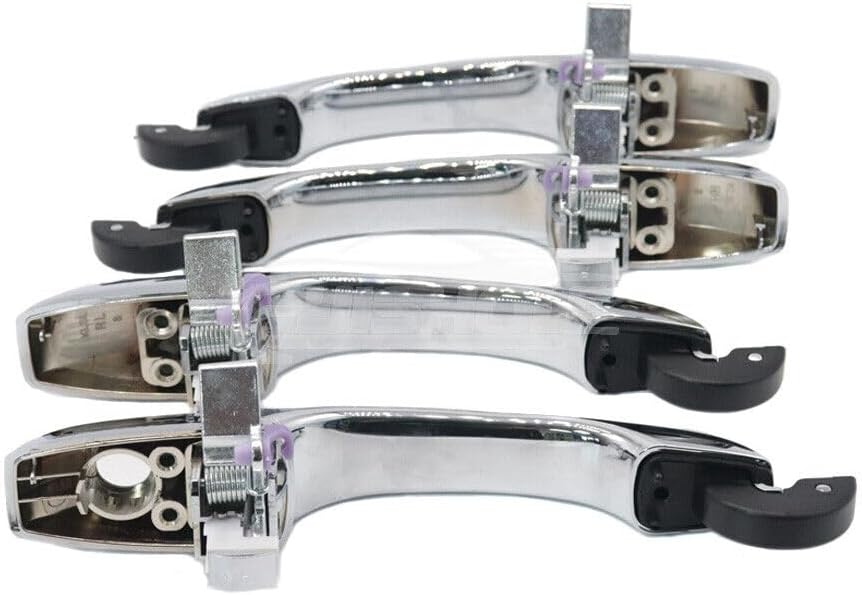 ya 5 8.24 baidi 4 Pieces Door Handle 5065801AG Fits for Dodge Magnum for Chrysler 300 300C 2005-2010