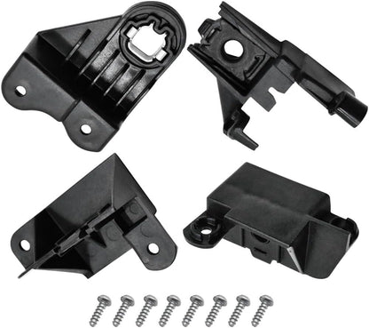 ya 5 8.10 Headlight Bracket Repair Set Kit Left For X2 F39 2017-2023 X1 F48 F49 2019-2023