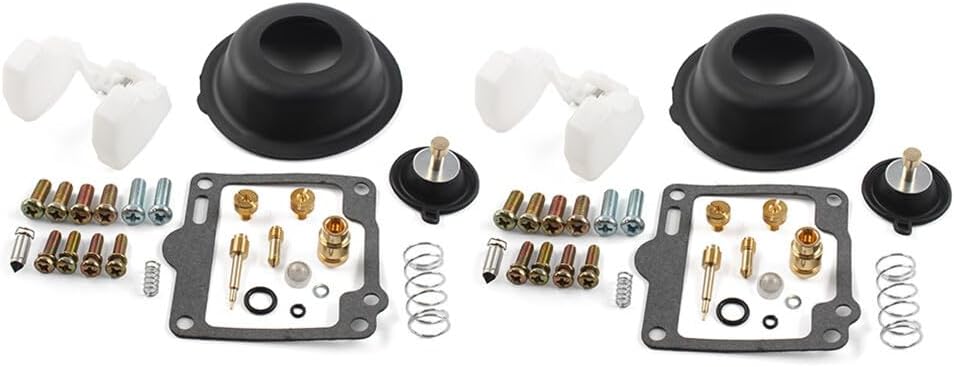 ya 2 8.15 Carburetor Repair Rebuild Kit Fit for Yamaha Virago XV750 1988-1997 XV1100 1988-1999