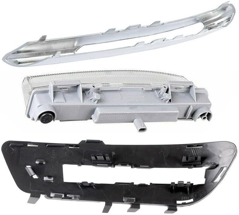 ya 4 8.24 baidi Front left fog lamp grille decoration suitable for Mercedes-Benz E350 E550