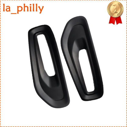 ya 9 10.24 2Pcs Fog Light Bezel Cover Left & Right for 2019-2021 for Ram 1500 Replacement Black