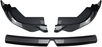 ya 2 8.15 Front Bumper Lip Spoiler Carbon for BMW 3 Series G20 LCI M Sport 320i 325i 2023+