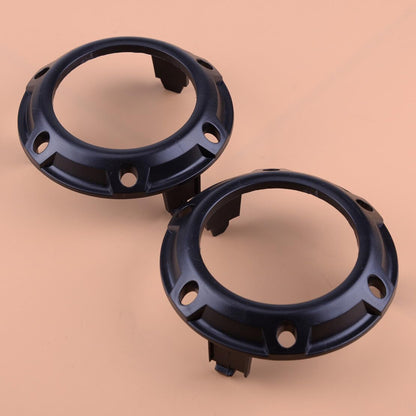 ya 4 8.14 2 Pack Front Fog Light Protector F for Ram e Fits for Mitsubishi Outlander 07-09 6400A739