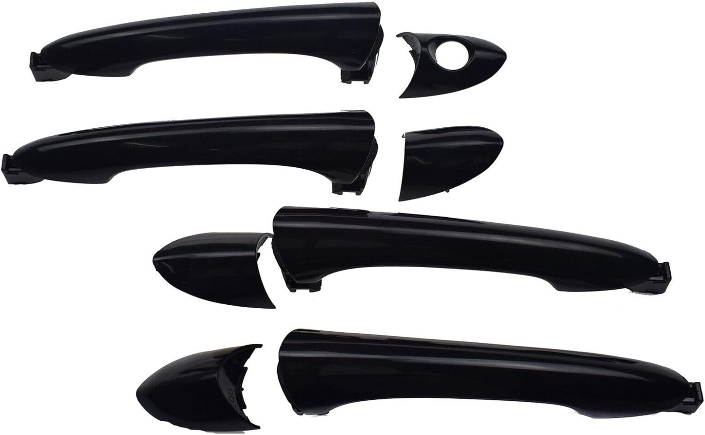ya 2 8.15 Exterior Door Handle 4 Piece Set for 2011-2014 for Hyundai Sonata 