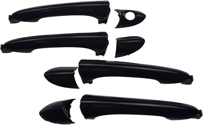 ya 2 8.15 Exterior Door Handle 4 Piece Set for 2011-2014 for Hyundai Sonata 