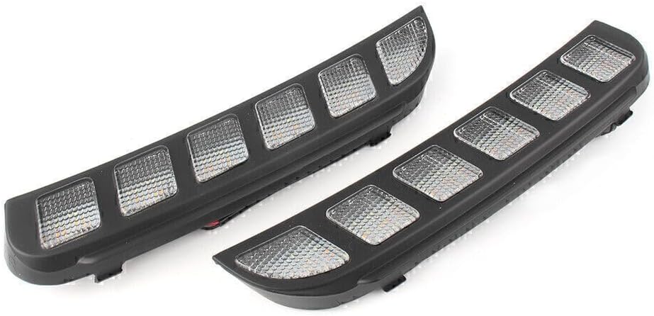 ya 4 8.10 2X LED Daytime Running Fog Lights Signal Lamp DRL for Ford Explorer 2016-2017