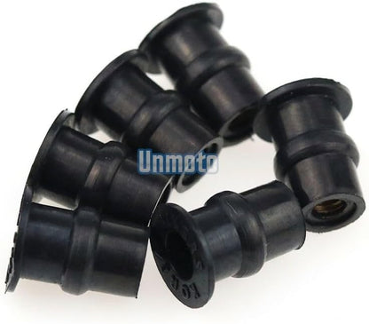 ya 23 10.7 baidi Black Fairing Bolt Kit body screws Clips for Suzuki GSXR1000 2003-2004