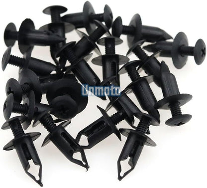 ya 23 10.7 baidi Black Fairing Bolt Kit body screws Clips for Honda CBR929RR 2000-2001
