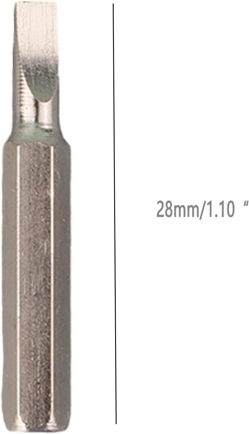 ya 26 10.21 baidi Screwdriver Bit Set Chrome Vanadium Steel Screwdriver Set Silver Small Practical