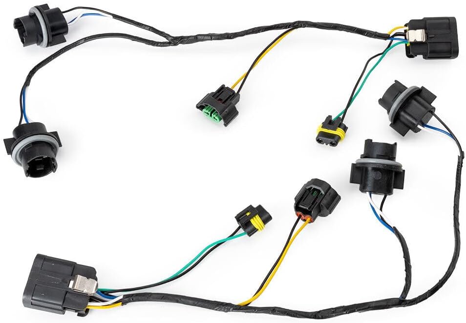 ya 6 8.14 2 Piece Headlight Harness Fits 2007-2013 for Chevrolet Thorold 1500 HD 25962806