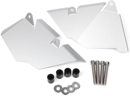 ya 4 8.10 2X Motorcycle Side Mudguard Fender for BMW R1200GS/ADV 2013-2018 14 15 Silver