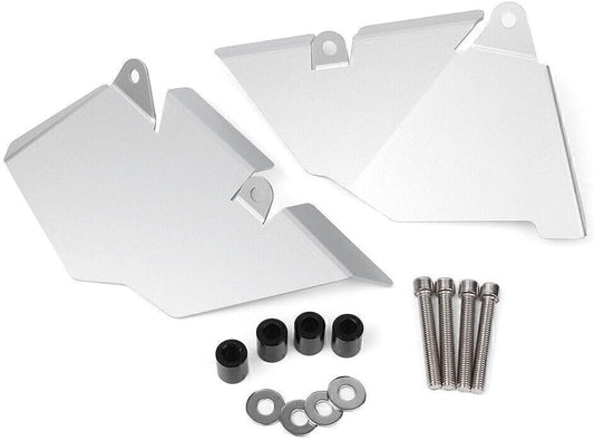 ya 4 8.10 2X Motorcycle Side Mudguard Fender for BMW R1200GS/ADV 2013-2018 14 15 Silver