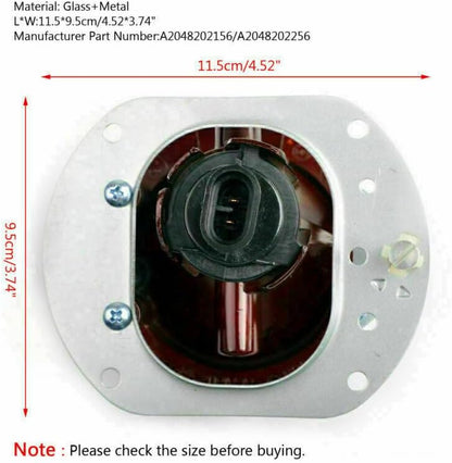 ya 14 9.20 zhengce 1Pair L+R Side Front Fog Light Lamp Kit Fit For 2008-2010 for Benz SG00 C6-2