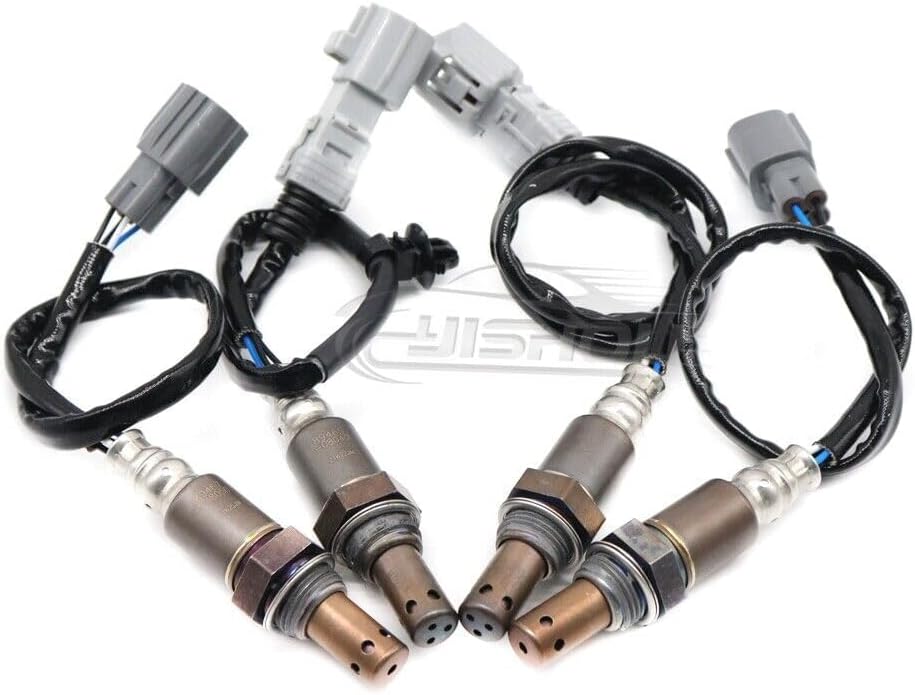 ya 15 10.19 zhengce 4-Piece Oxygen O2 Sensor for Toyota Highlander 3.3L 2004-2007 Upstream and