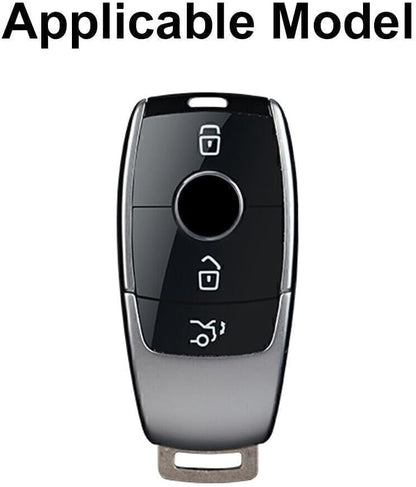 ya 4 8.24 baidi Carbon Fiber Car Key Fob Shell Case Fit for Mercedes-Benz E S Class W213 E200