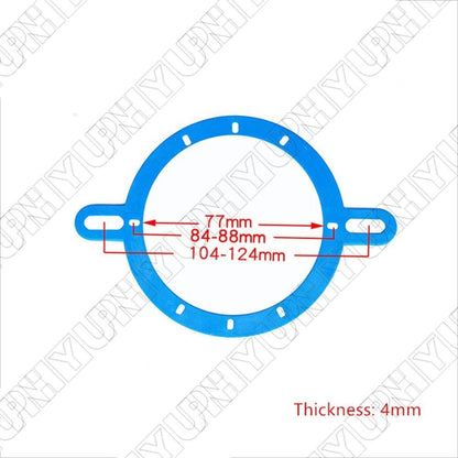 ya 5 8.10 Car Audio Modified Plastic Bracket To 3 Inch / 4 Inch Mid-mounted Speaker Gasket