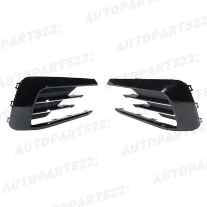 ya 2 8.15 Pair Front Bumper Fog Light Cover Grille for 2016-2018 2019 for VW for Passat R-LINE
