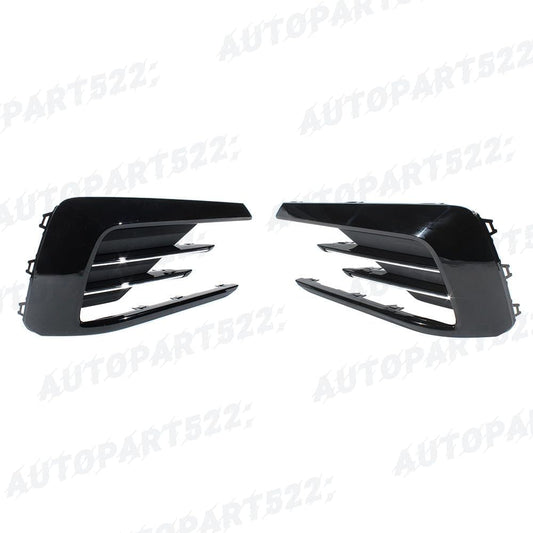 ya 2 8.15 Pair Front Bumper Fog Light Cover Grille for 2016-2018 2019 for VW for Passat R-LINE