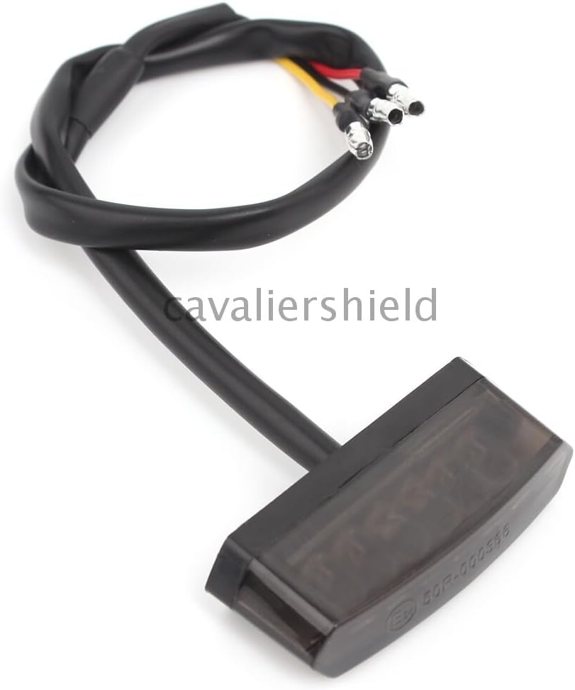 ya 23 10.7 baidi Smoke 6 LED Taillight Rear Stop Running Lamp Indicators Blinker Universal