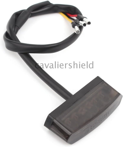 ya 23 10.7 baidi Smoke 6 LED Taillight Rear Stop Running Lamp Indicators Blinker Universala