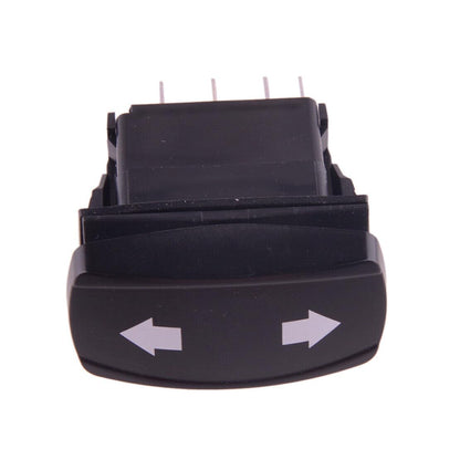 ya 6 8.14 Car Truck 7 Pin 12V 24V Rocker Switch 3 Way with Blue Indicator Hot 