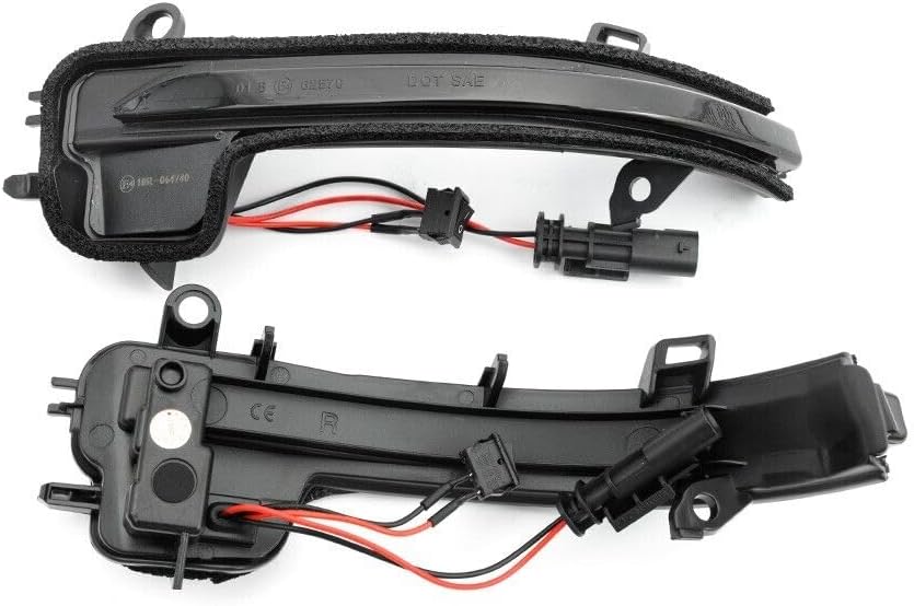 ya 7 8.24 baidi For 2020-2023 for Toyota GR Supra Dynamic LED Side Mirror Turn Signal Lights Smoked 