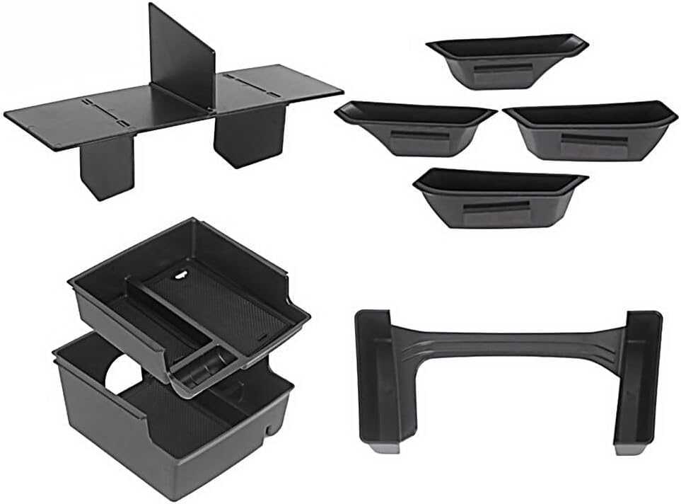 ya 5 8.10 Set of 8 Center Console Organizer Tray Compatible with 2021-2024 for Ford Bronco