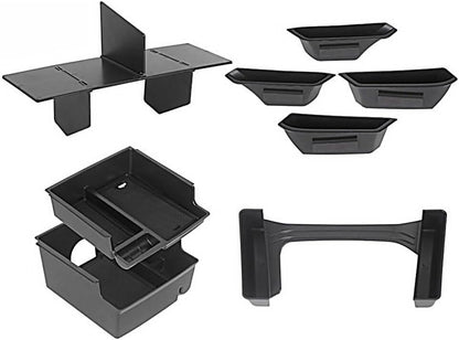 ya 5 8.10 Set of 8 Center Console Organizer Tray Compatible with 2021-2024 for Ford Bronco