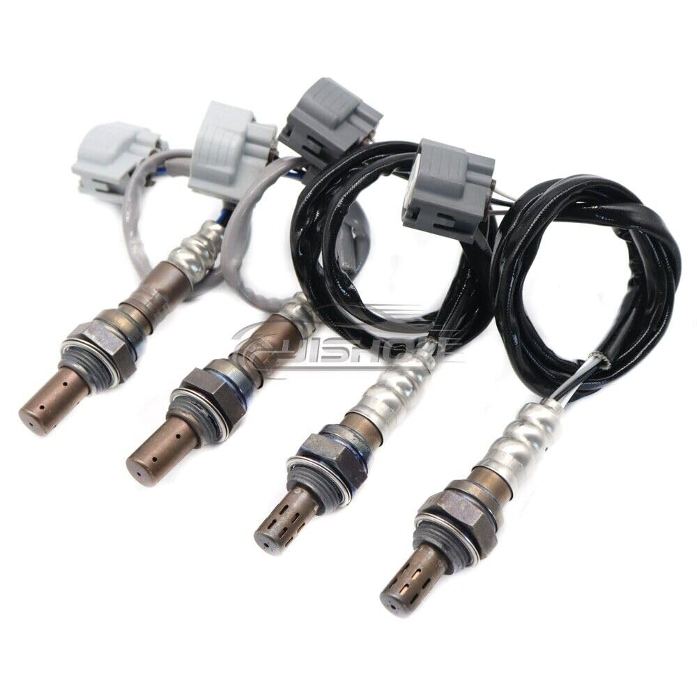 ya 5 8.24 baidi 4-Pack 234-9030 234-4798 Oxygen Sensor Upstream + Downstream for Jaguar XJ8 XJR 4.2L 2004
