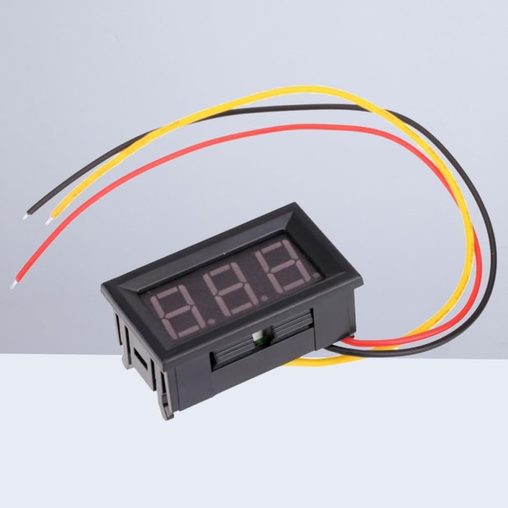 ya 11 9.14 zhengce Automotive Volt Meter Dc Digital Display Voltmeter Ammeter Voltage Tester