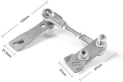 ya 10 9.16 baidi Transfer Case Linkage Kit Stainless Steel for Jeep Cherokee XJ Comanche MJ 86-01
