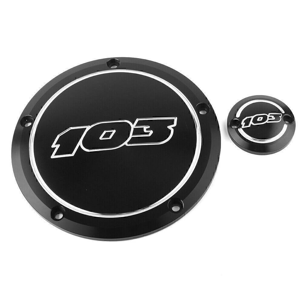 ya 6 8.24 baidi Derby + Timing Timer Cover fit Harley Road King Street Glide FLHX Motorcycle
