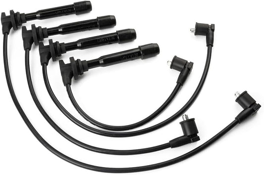 ya 4 8.10 4PCS Spark Plug Ignition Wires for Hyundai for Elantra Tiburon for Kia Spectra Soul L4