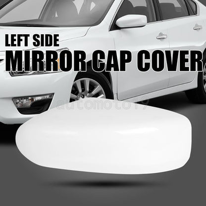 ya 11 9.14 baidiWhite Left+Right Mirror Cover Cap For 2013-2018 for Nissan for Altima Sedan 2014 2015 16