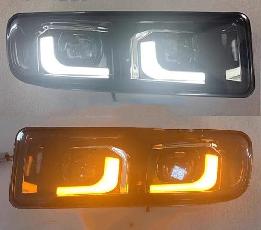 ya 10 9.16 zhengce LH+RH LED fog lights fog lights daytime running lights for Lexus LX470 1998