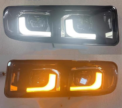 ya 10 9.16 zhengce LH+RH LED fog lights fog lights daytime running lights for Lexus LX470 1998