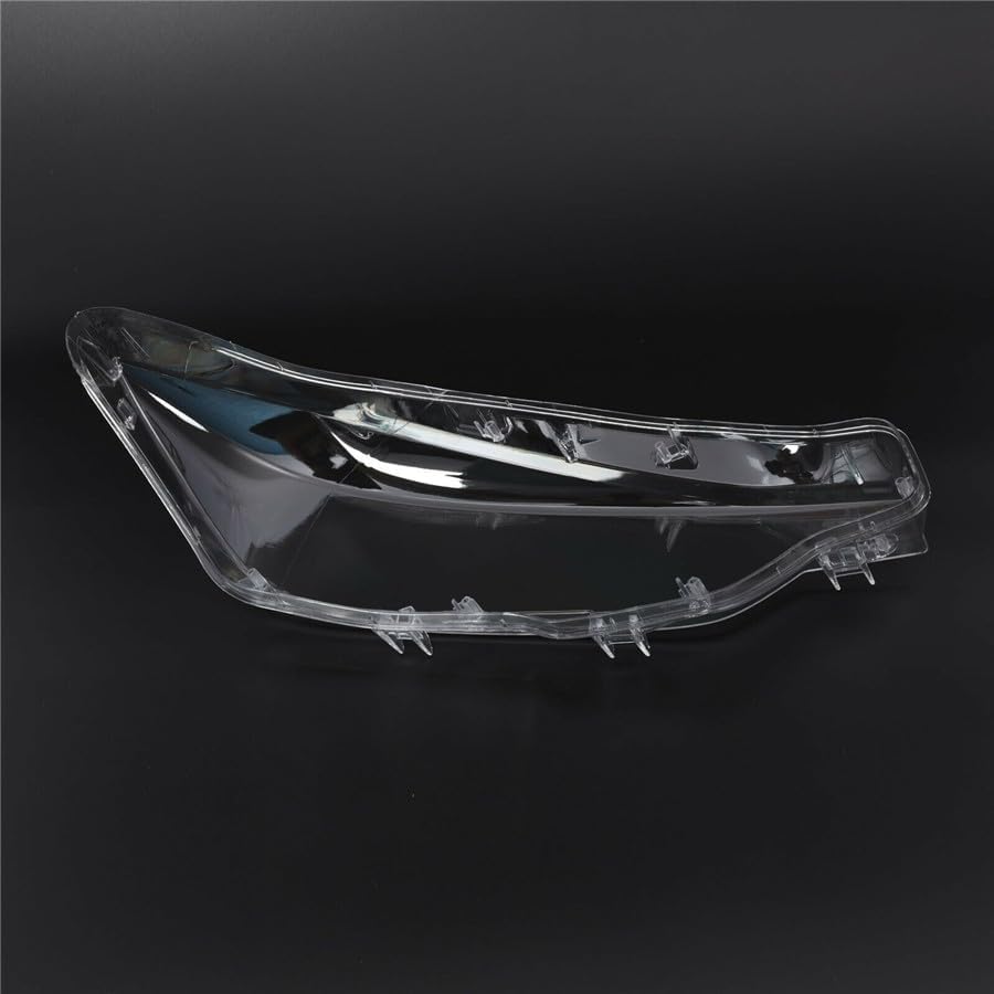 ya 9 10.24 Pair Car Headlight Headlamp Lens Cover Fits for BMW F30 F31 3 Series 2016-18
