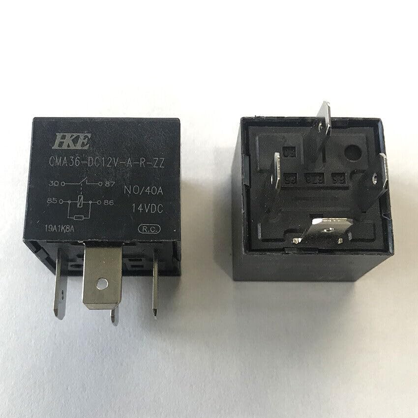 ya 16 10.20 baidi 2Pcs HKE CMA36-DC12V-A-R-ZZ 12VDC Automobile Relay 40A 4Pin New #W7*-