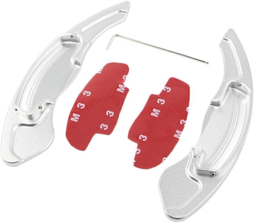 ya 5 8.24 baidi Silver Steering Wheel Shift Paddle Extension Shifter for Honda for Accord for Acura CDX