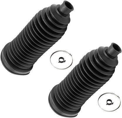 ya 4 8.10 Front Steering Rack Pinion Boot Bellow Left & Right for 2014-2018 Cherokee Black