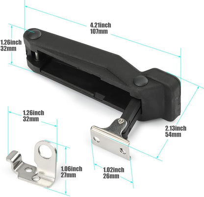 ya 4 8.10 2 Packs NEW Front Storage Rack Latch 2877447 for Polaris Sportsman 500 2011-2013