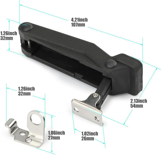 ya 4 8.10 2 Packs NEW Front Storage Rack Latch 2877447 for Polaris Sportsman 500 2011-2013