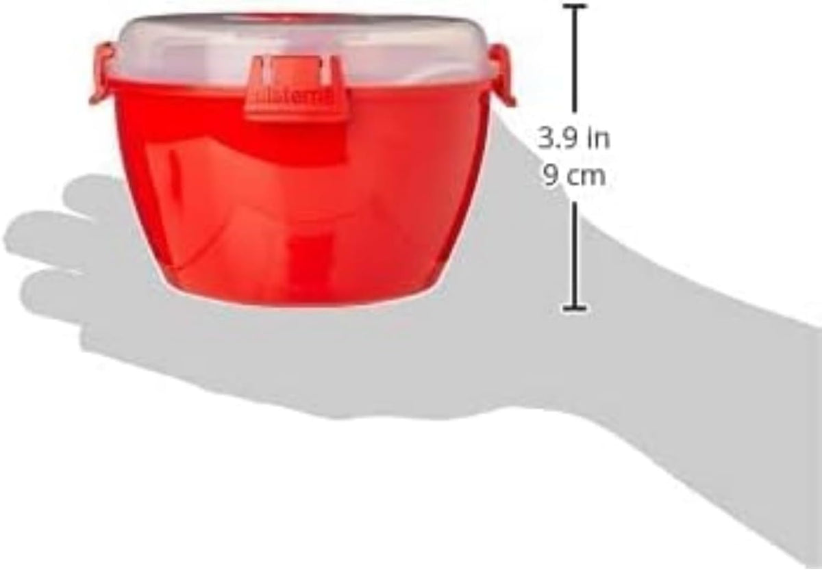ya 14 9.20 baidi Microwave Pasta Bowl, 940 ml. Microwave Food Container with Release Hole-1