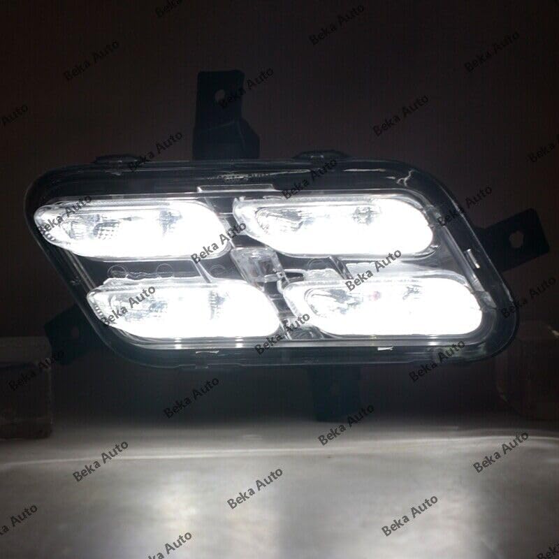 ya 2 8.15 A pair of front bumper fog lights DRL suitable for Chery Jetour X70 X70S X90 2018-2021 LH&RH