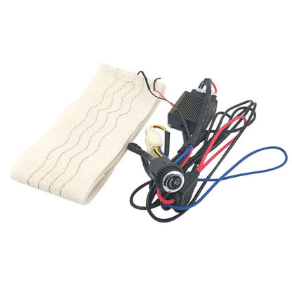 ya 3 8.24 baidi Universal Car 6 Gear LED Switc Steering Wheel Heating Winter Heated Flocking Pad